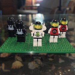 M-Tron And Blacktron Classic Lego Figures