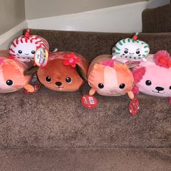 Moosh-Moosh Stuffed Animals Bundle (6 items) PERFECT FOR CHRISTMAS