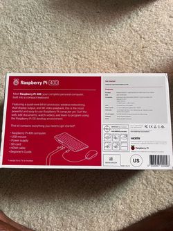 Unopened Raspberry Pi 400 for sale