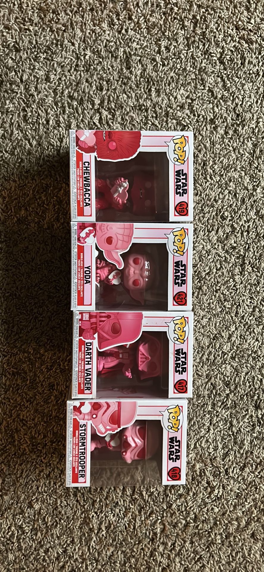 Star Wars Valentines Funko
