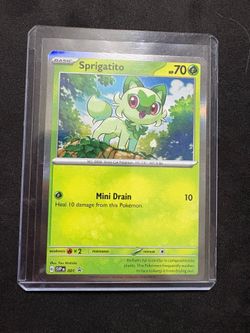 Holo Sprigatito 001