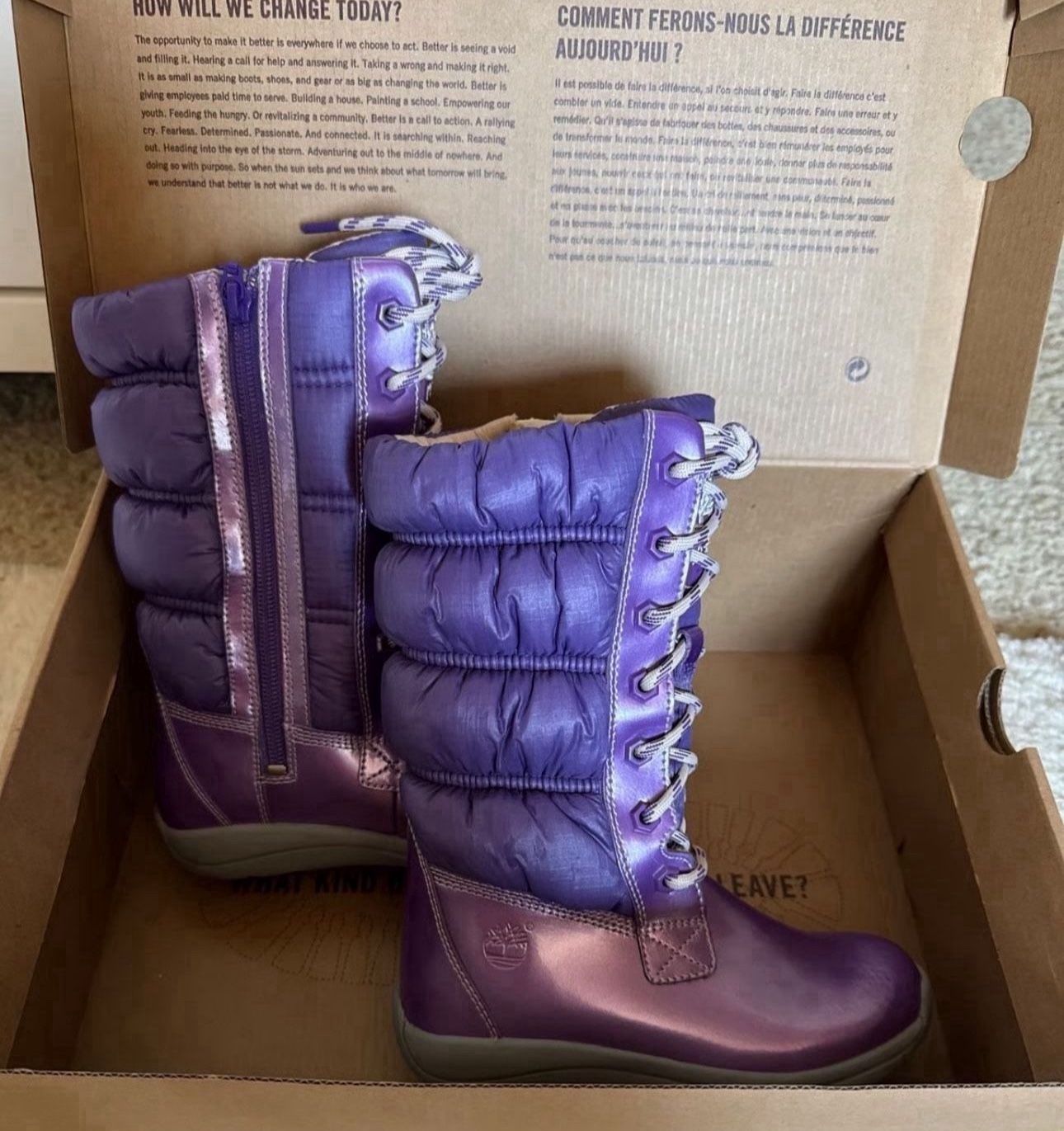 Timberland Puffer Boots