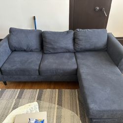 Blue Sectional 