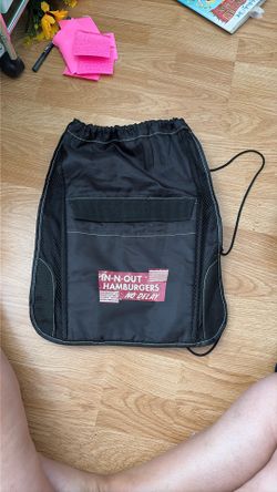 In N Out Burger String Bag