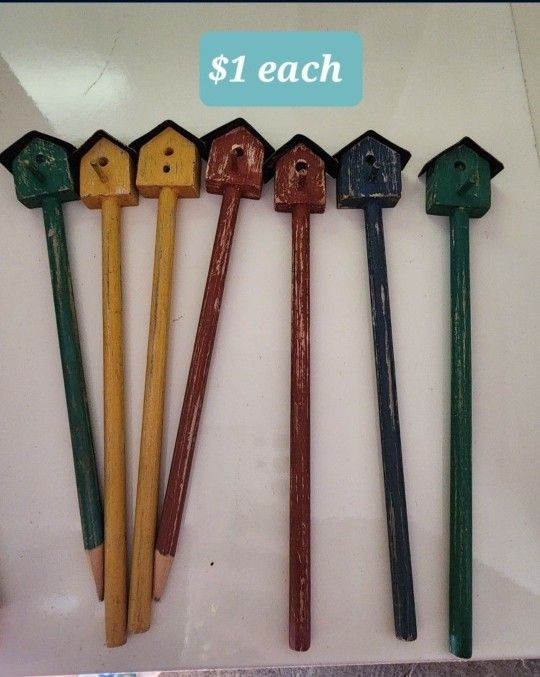 Rustic Bird House pencils $1 each