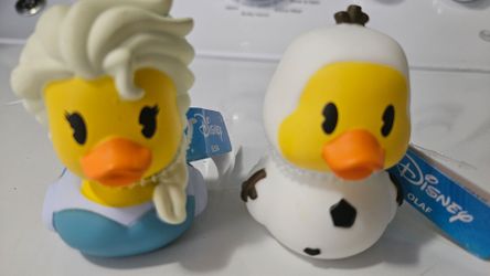 New Elisa and Olaf rubber ducks