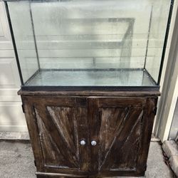 35 Gallon? Fish Tank And Stand Free