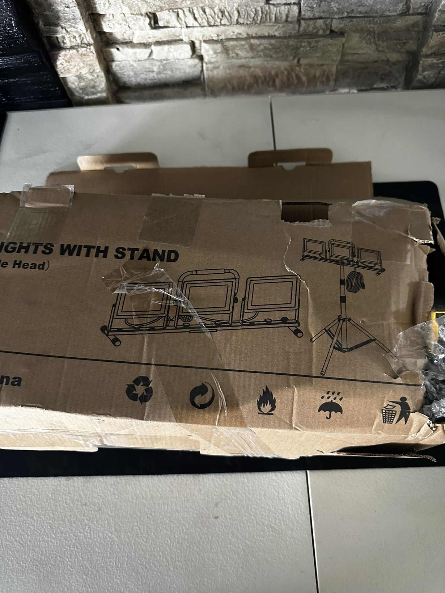 30000 Lumen Work Lights with Stand