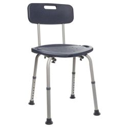 NEW BATH & SHOWER CHAIR WITH BACK