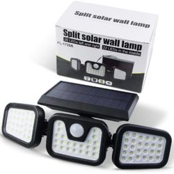 BRAND NEW IN BOX Split Solar Motion Sensor Wall Lamp FL-1725B
