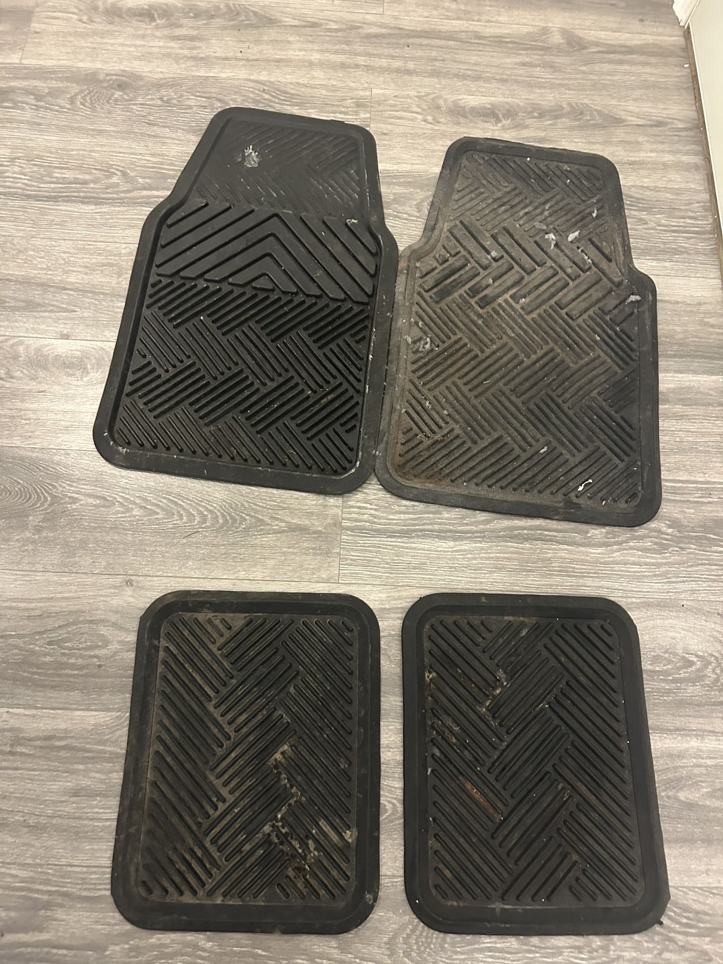 Weather car mats 