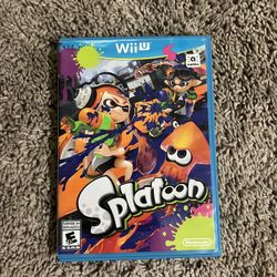 Splatoon Wii Game 