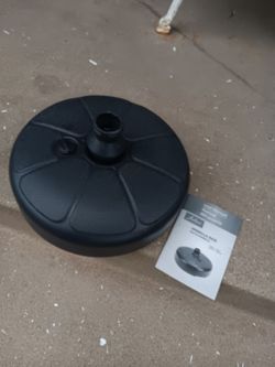 Brand New Plastic Umbrella Base Holder Stand