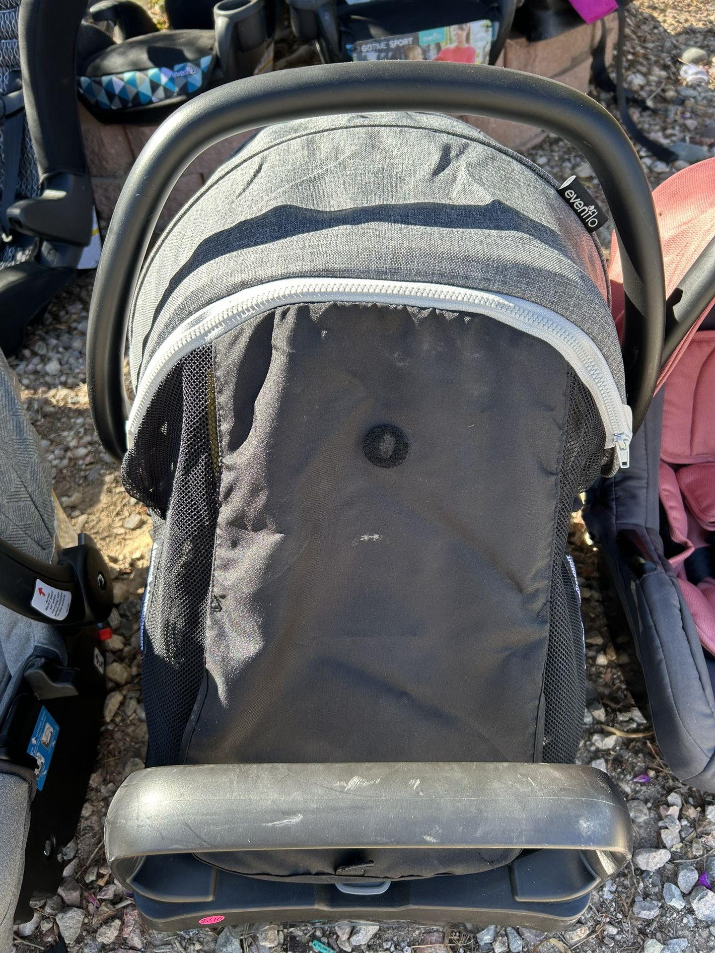 infant car seat with base