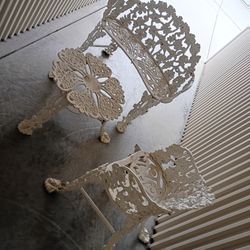 Vintage Cast Iron Patio Furniture