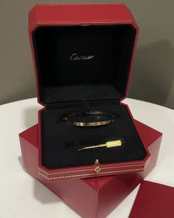 Cartier Small Love bracelet, size 17.