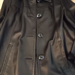 Ellen Tracy Leather Jacket, Women (L)