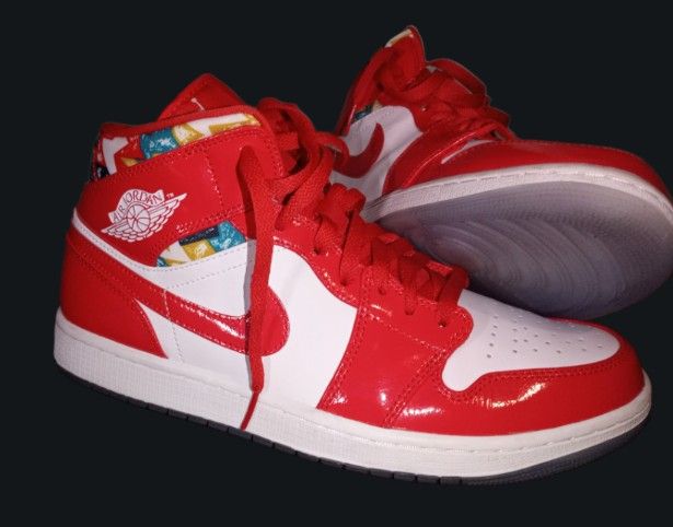 Air Jordan 1 SE Mid Barcelona Sweater | size 10.5 Mens 