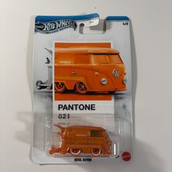 Hot Wheels Pantone Kool Kombi Orange