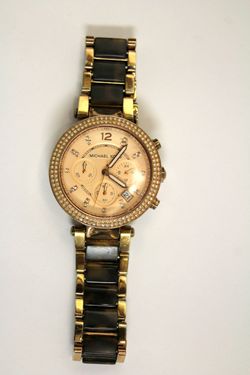 MICHAEL KORS 2 Tone Chronograph Watch