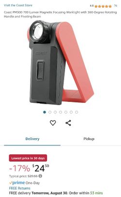 Coast Lumen Focusing Magnetic LED Pocket-Size Work Light