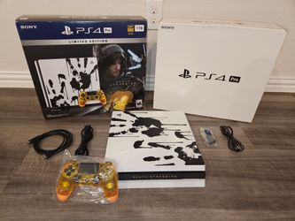 Sony PS4 Pro 1TB Death Stranding Limited Edition – Original Box