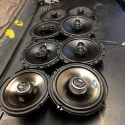 Alpine, Rockford Fosgate, Kicker 6.5, 6 1/2
