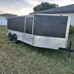 Tráiler Doble Eje  7x14 ,súper Sólido Le Funciona Todo Perfectamente 