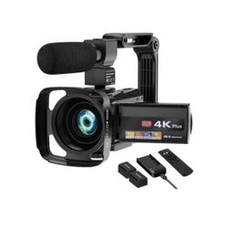 🖤 $80 Brand New In Box 4K Video Camera Camcorder 60FPS 48MP WiFi YouTube