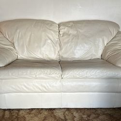 Cream Colored Sofa Set