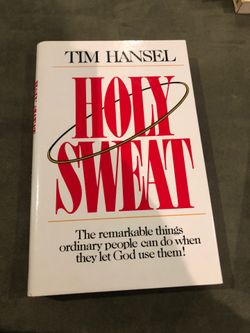 Tim Hansel Holy Sweat hardcover