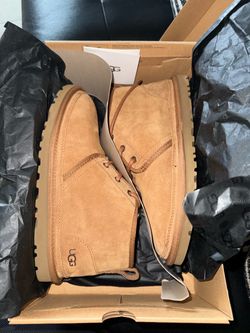 UGG Chestnut Suede Lace-Up Boots