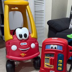 Little Tikes Cozy Coupe Ride On And Pump
