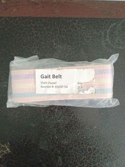 Gait belt
