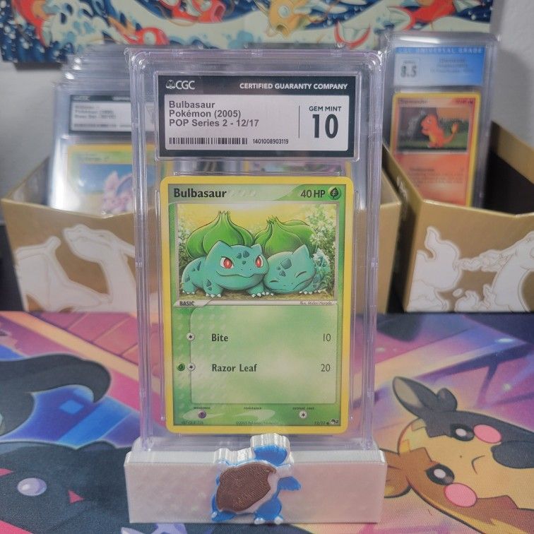 Bulbasaur POP Series 2 CGC Gem Mint 10