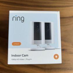 Ring Indoor Camera 2-Pack 1080p HD BRAND NEW SEALED