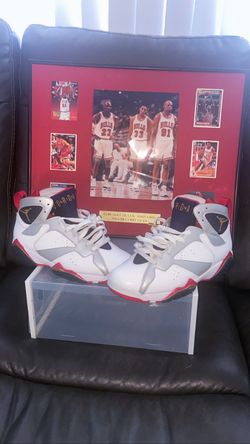 Nike Air 2012 Jordan 7 Olympic OG VII Retro Size 8.5