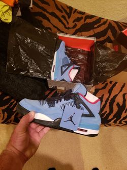 Travis Scott 4s size 12 worn 1 time