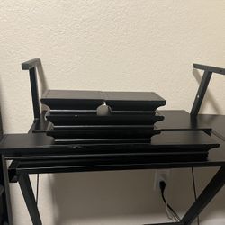 Black Floating Shelfs