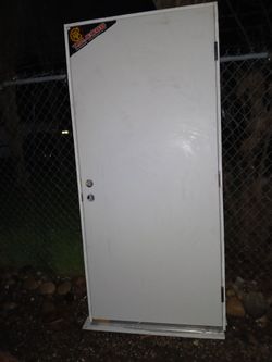 TM Cobb 20 Minute Fire Rated Prehung Steel Door (Brand New)