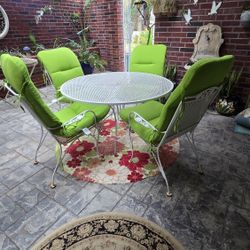 Wrought Iron Patio Set