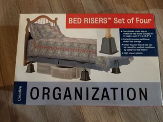 Bed risers set of four