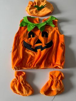 Baby pumpkin costume