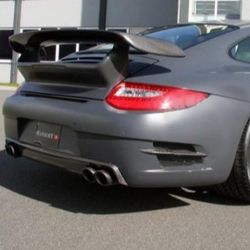 Wing Trunk Porsche 997 911 GT2 Spoiler Tailgate MANSOR SPOILERS NEW Weekend Liquidation Sale