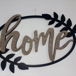 Home Wall Sign