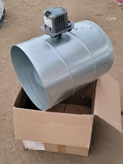 New Honeywell 12" Round Automatic TrueZONE Damper - $80ea