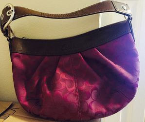 Coach purse (real)