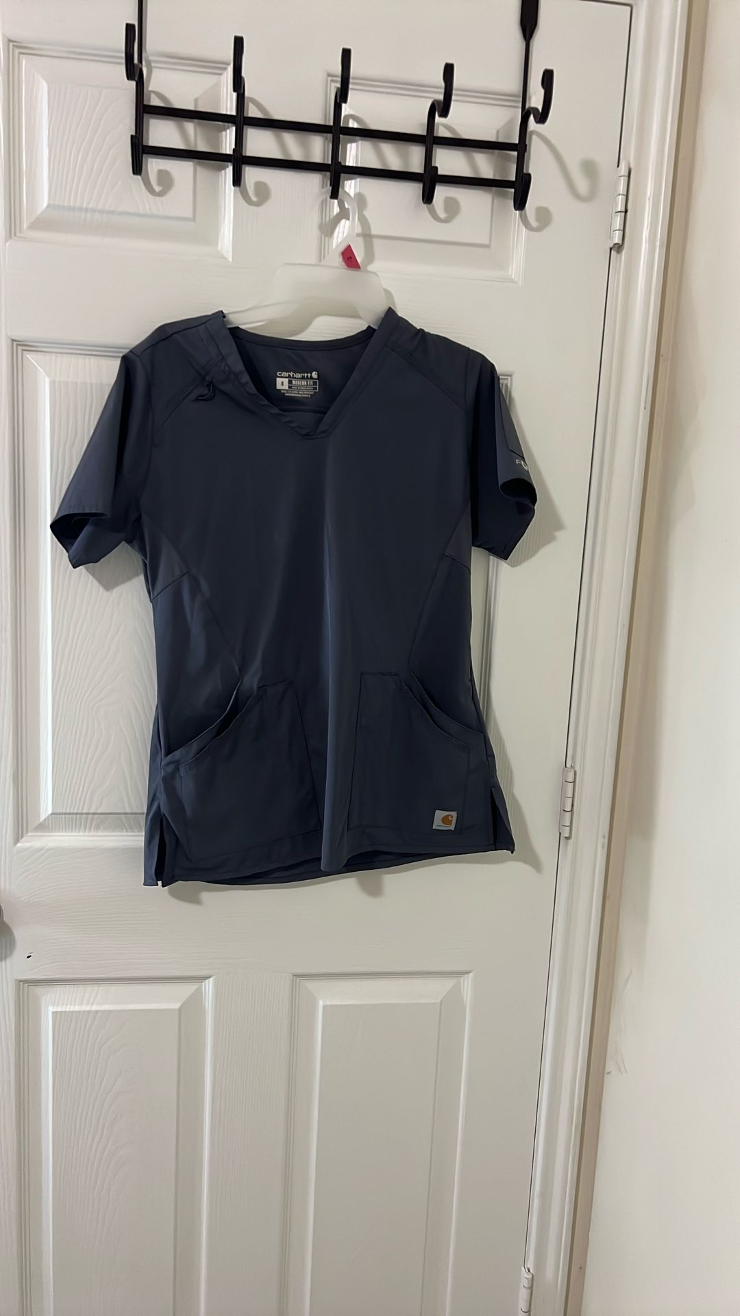 Gray Top Scrub