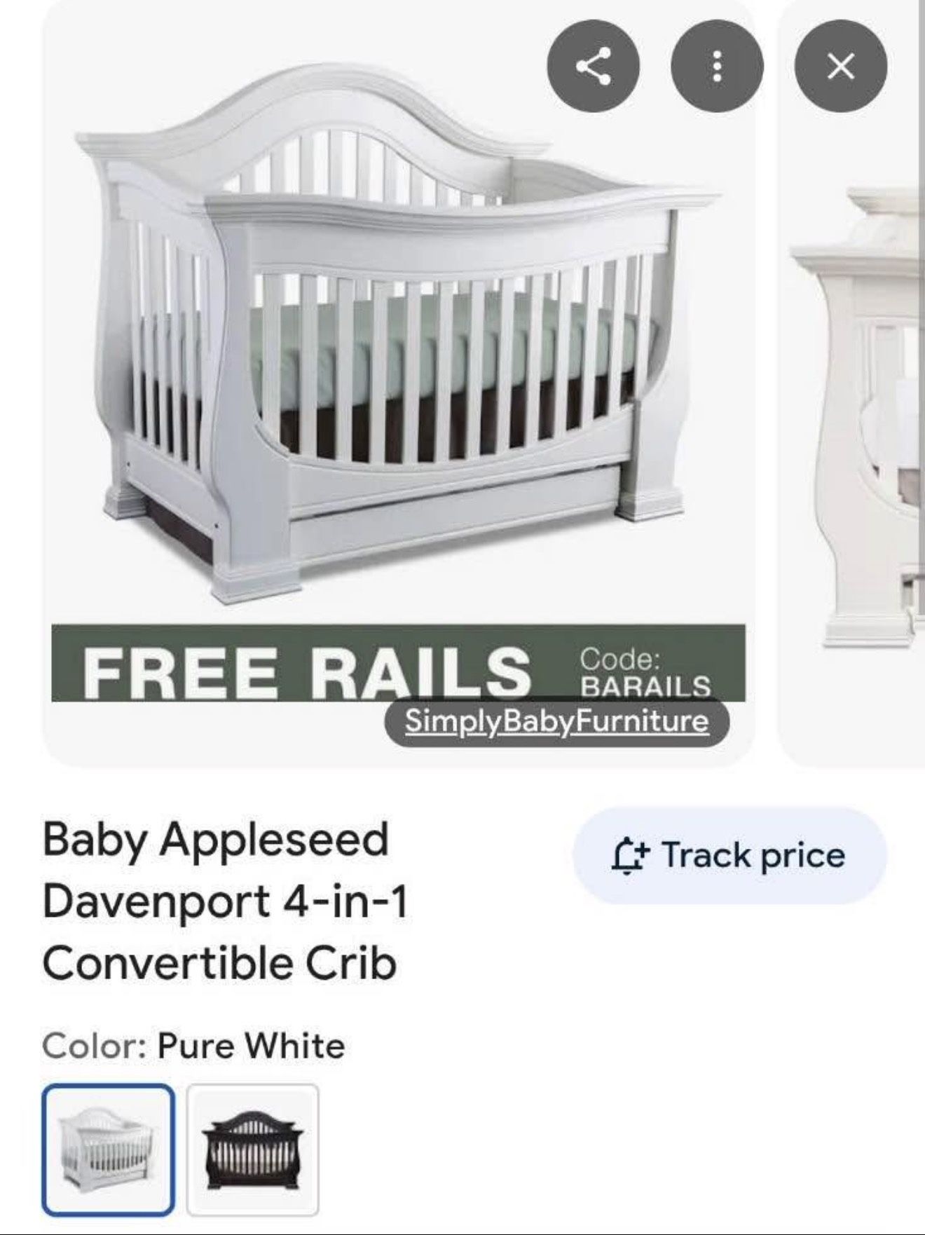 Baby Appleseed Davenport 4in 1 Bed Modify As You Child Grows . New