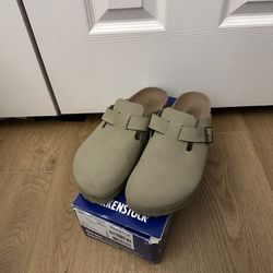 Birkenstock Boston - Vegan Khaki